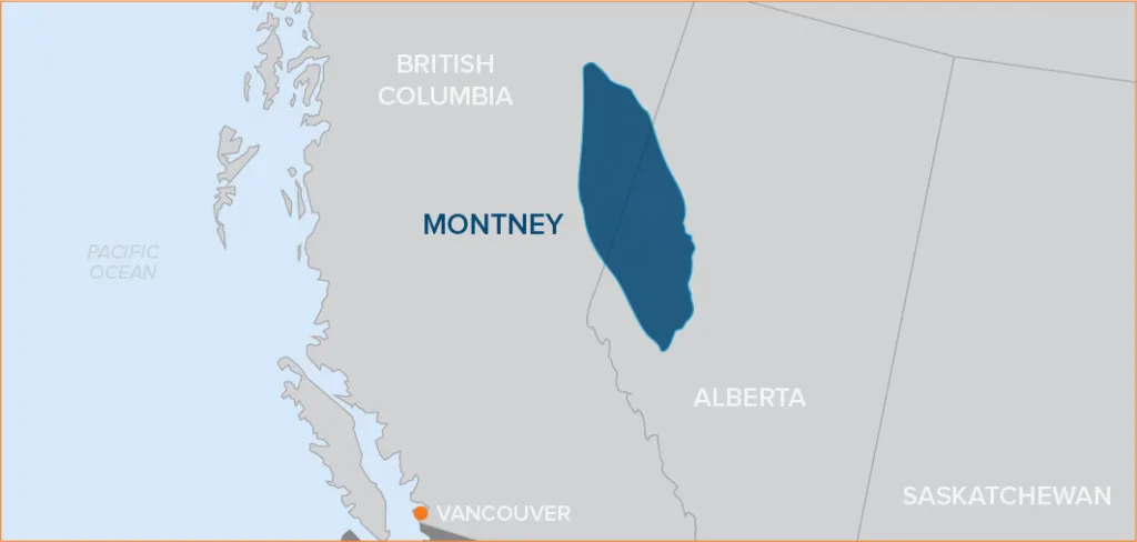 Map highlighting the U.S. state of Montana in blue, showing its location within the northwestern region of the United States.